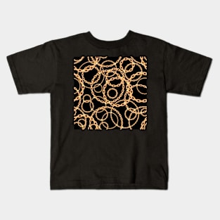 Gold Chains Kids T-Shirt